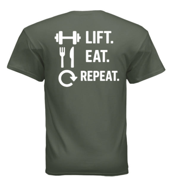 MILITARY GREEN - BACK