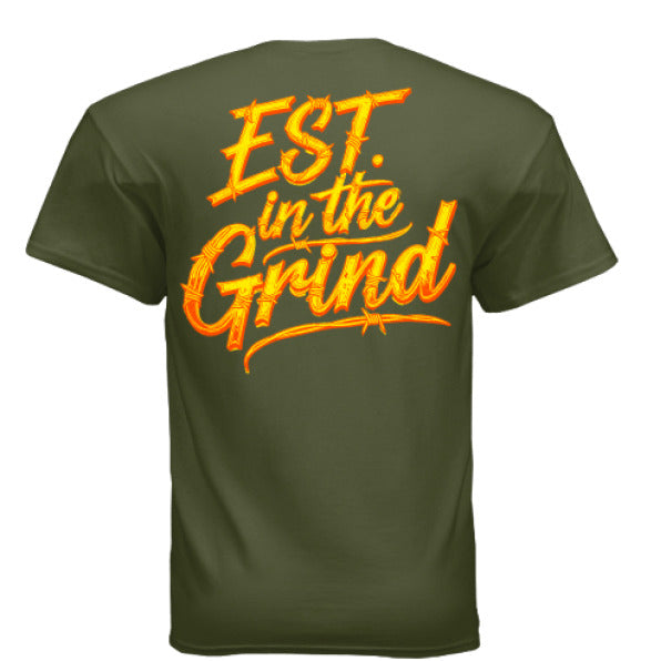 MILITARY GREEN - BACK