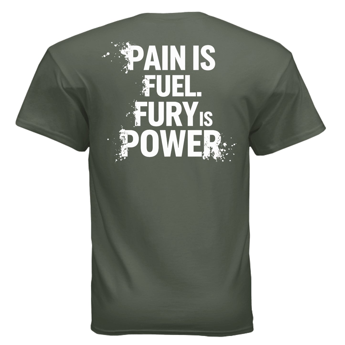 MILITARY GREEN - BACK