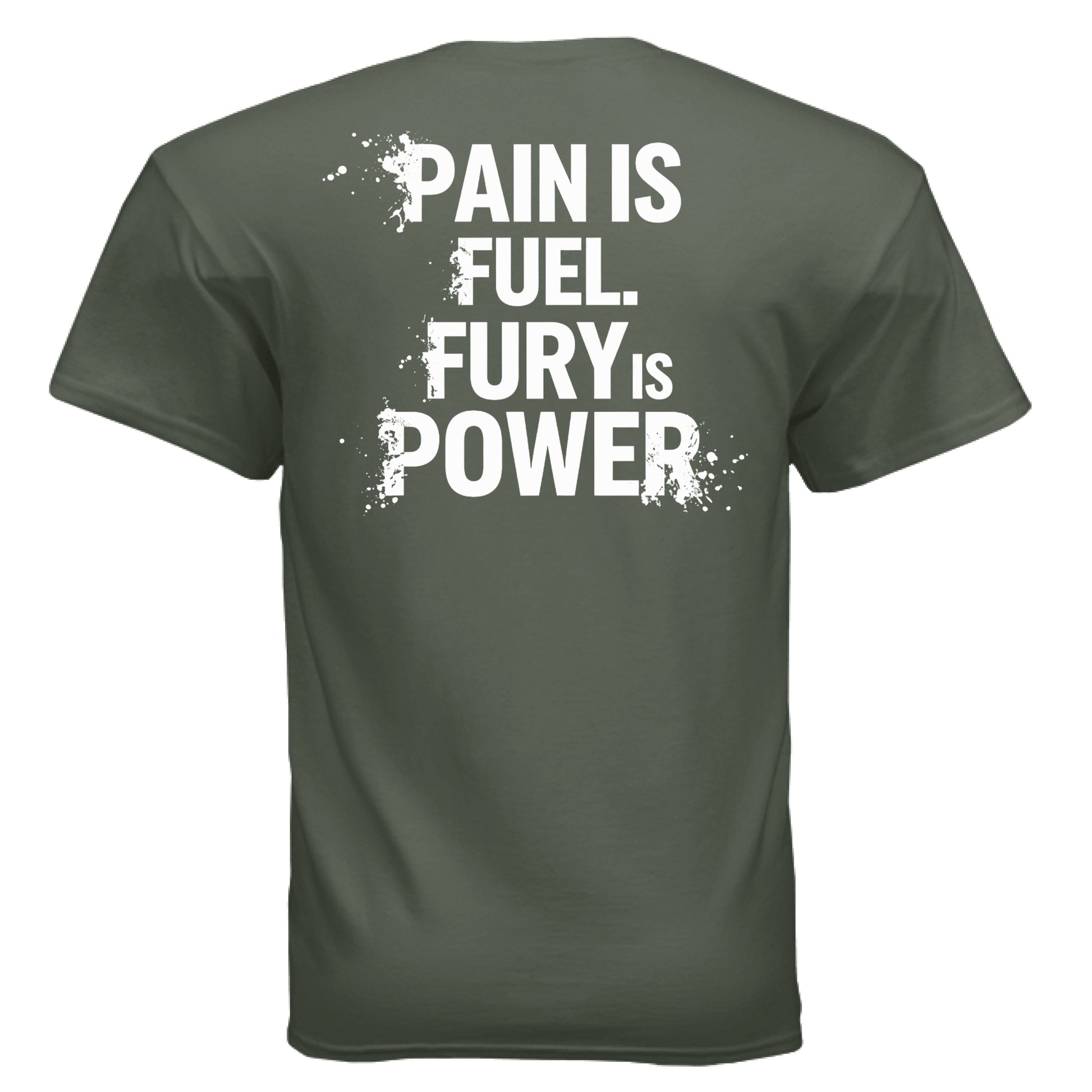 MILITARY GREEN - BACK