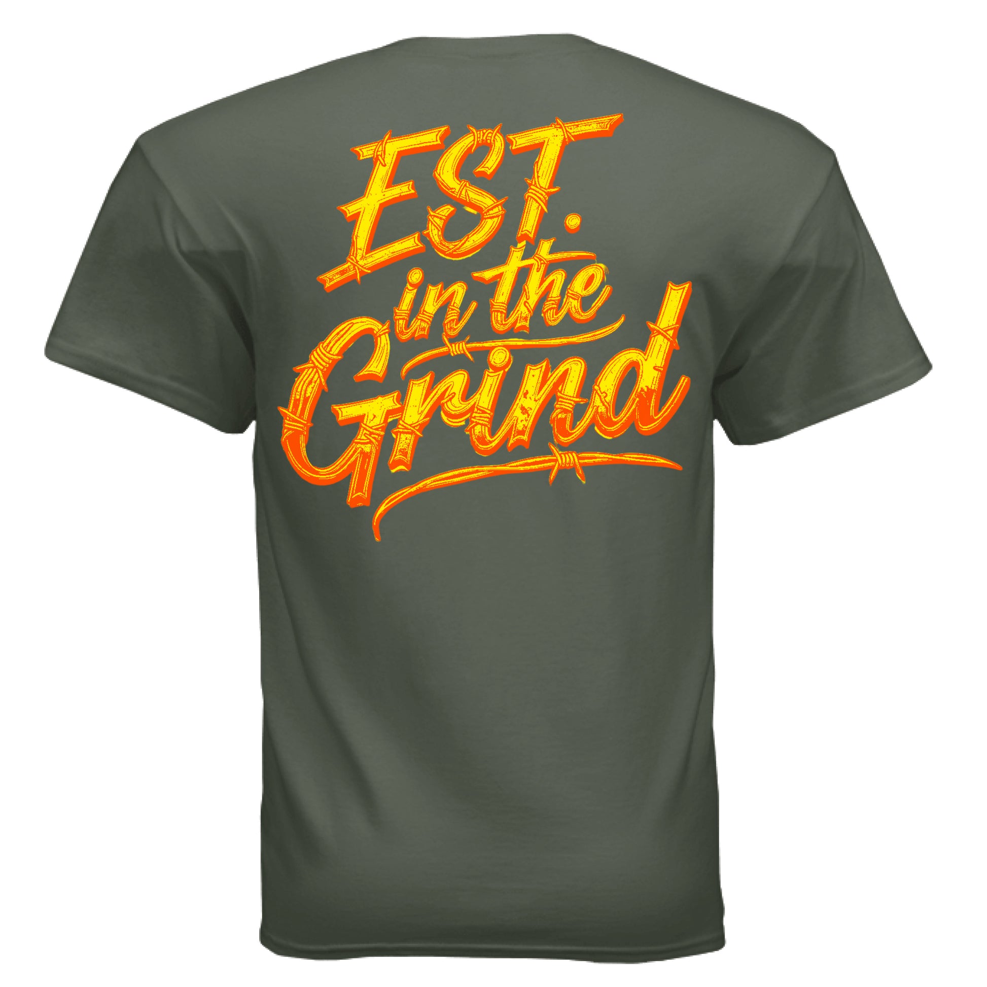 MILITARY GREEN - BACK